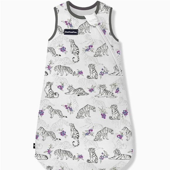 Baby Sleep Sack - Tiger Bamboo & Cotton Blend (Large 18-36 months) - Picture 1 of 7